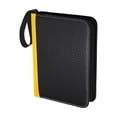 thumbnail image 4 of TISHITA 9 Pockets Trading Cards Binder Holder Organizer Zipper Cards Collection Binder yellow, 4 of 8