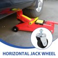 thumbnail image 2 of Caster Wheel Replacement Horizontal Jack Wheel Heavy Duty Caster Wheel Car Supply, 2 of 6