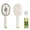 Beige, variant on Minibee Cordless Electric Steam Hair Straightener with Detangling Comb Hot Steam Brush for Frizz Control Nourishing Portable Hair Styling Tool for Daily Use