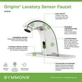 thumbnail image 3 of Symmons Origin Lavatory Sensor Faucet with Touchless ActivSense Technology, 3 of 4