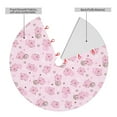 thumbnail image 2 of Lsque Cute Pig Print Christmas Tree Skirt, Tree Skirt with Ties or Velcro, Perfect for Holiday Decorations, Halloween, and New Year-48", 2 of 7