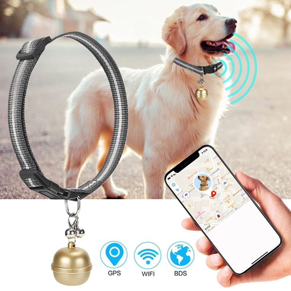 iOS/Android GPS Track Collar for Dogs Cats, Smart Pet Activity GPS Collar with Real-time Tracking & No Monthly Fee, Waterproof, , Anti-Lost, for Dogs, Cats, Puppy, Kitten