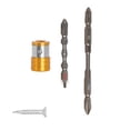 thumbnail image 2 of 2pcs 1/4" Hex Shank Strong Magnetizer Screwdriver Bit Ring Head Lock Screw Tool- US SHIP, 2 of 13