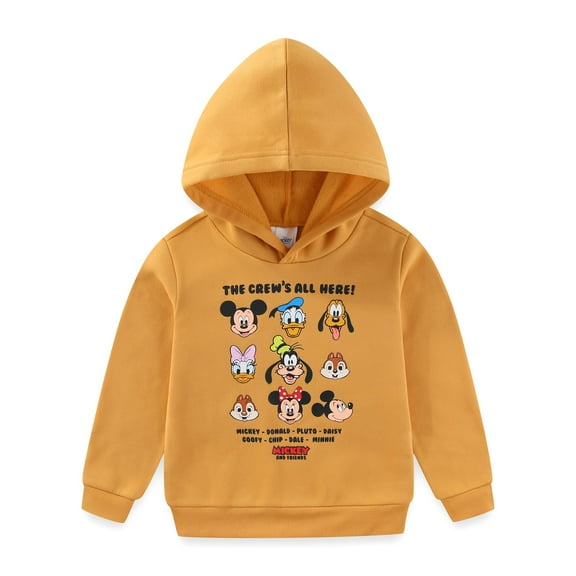 Disney Mickey Mouse Pullover Hoodie (Boys), Sizes 3T-8
