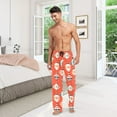 thumbnail image 6 of FORMRS Mens Pajama Pants with Pockets Sleepwear Lounge Bottoms Sizes S-2XL, Retro Christmas Ornaments Pattern, 6 of 7
