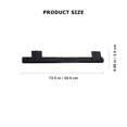 thumbnail image 2 of 1 Pair Bearing Desk Keyboard Drawer Tray Slide Rail Track Side Mount Track, 2 of 9