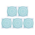 thumbnail image 2 of Oleegame 2PC Sink Drain Filter Cover Disposable Anti Blocking Floor Drain Water Tank Filter Home Bathroom Drain Hair Filter Sticker, 2 of 9
