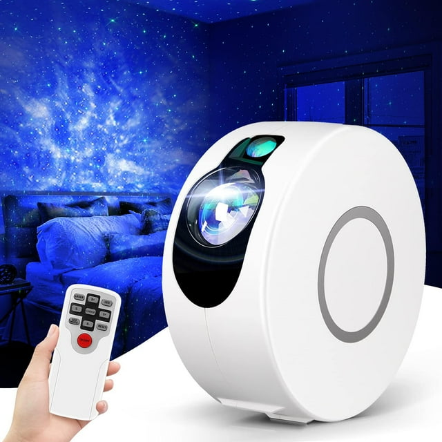 LED Night Light Projector, 2-in-1 Projector Stars Projector Light Star