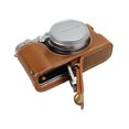 thumbnail image 1 of Protective Leather Camera Case Bag for Fujifilm x100f Brown, 1 of 5