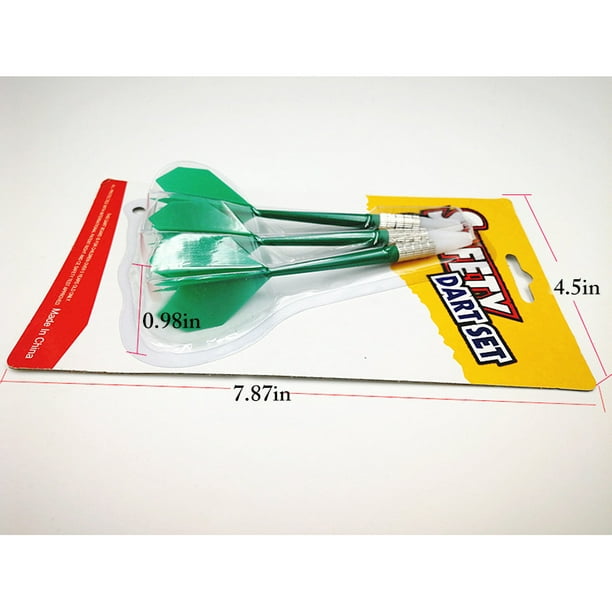 Dart à pointe en plastique 6PCS sûr à utiliser fléchette de jeu de  fléchettes à pointe souple créative pour les enfants 