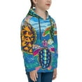 thumbnail image 3 of Kll Unisex Kids Boys Girls Hooded Pocket Pullover Hoodies-Little Sea Turtles, 3 of 9