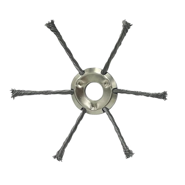 EZLIFE Cabezal de corte de césped de acero de 7/8/9 pulgadas, cortador de cepillo de 3 o 6 cuchillas, cortador de malezas de alambre, accesorios para cortadora de césped para jardín K5A7