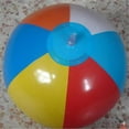 thumbnail image 2 of LEEYNEER 2 Pcs Parties Inflatable Ball Colorful Beach Balls Inflatable Beach Balls Swimming Pool Beach Ball, 2 of 4