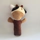 thumbnail image 1 of Juguete para Perros Pequeño Perro Robusto Masticar Juguete con Chirriador Juguete Interactivo Chirriador Limpieza de Dientes Juguete de Peluche para Cachorros Perros pequeños y medianos 18 x 10,5 cm brillar Hogar, 1 of 5