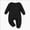 Black 0926, variant on 0-3 Months Newborn Baby Clothes & Play One-Piece Bodysuit Long Sleeve Solid Romper Infant Jumpsuit Snap Newborn Pajamas Unisex Clothes Yellow