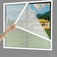 thumbnail image 4 of Nrmrqz Clear Plastic Window Insulation Film - Double Seal, Windproof & Thermal Insulating - DIY Installation Kit for Drafty Windows - 6 Sizes Available - Transparent, Reusable & Energy-Saving, 4 of 9