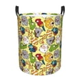 thumbnail image 6 of Picia Animals Large Laundry Basket, Waterproof, Freestanding Laundry Hamper, Collapsible Tall Clothes Hamper with Extended Handles-Small, 6 of 8