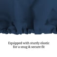 thumbnail image 4 of COVERS&ALL Round Table Top Cover, Made of 12 Oz Cover Max Fabric with Waterproof & UV-Resistant Property, Suitable for Indoors/Outdoors (44" Dia x 4" H Inches, Blue), 4 of 7