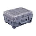 thumbnail image 2 of Caja de pesca Caja de accesorio de pesca resistente para acampar agua dulce de agua salada Gris, 2 of 8