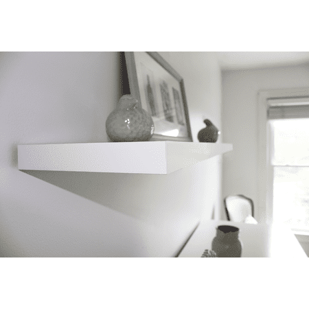 floating shelf inplace