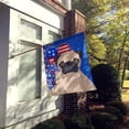 thumbnail image 2 of Fawn Pug USA American Flag Canvas House Size, 2 of 5