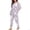 Bow Ghost, variant on Qpednta Gothic Cat Pajamas for Women O‑Neck Long Sleeve 2‑Piece Sleep Set Comfy Stretchy Breathable Top & Pants Side Pockets for Spring Fall Indoor Rest Time
