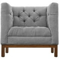 thumbnail image 5 of Modway Panache Upholstered Accent Chair in Expectation Gray, 5 of 5