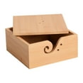 thumbnail image 3 of Rongfmy Boîte de Rangement pour Pelotes de Laine, Carrée avec Trous, avec Couvercle, 3 of 9