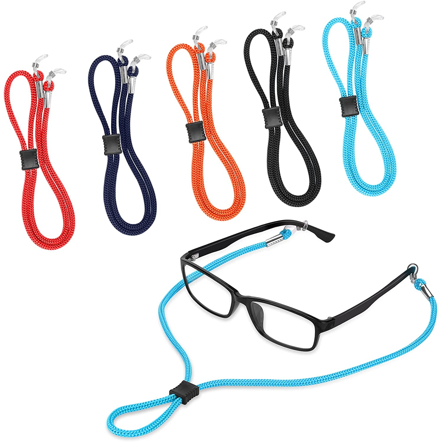 TEN 10X Eyeglasses Sunglasses Neoprene Fishing Retainer Cord Durable USA SELLER 