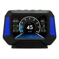 thumbnail image 2 of OBD+GPS Smart Gauge, Fault Codes Clearing Brake Test OBD2 HUD Gauge Tachometer With Slope Meter Compass For Cars, 2 of 8