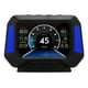 thumbnail image 2 of Indicador inteligente para coche, velocímetro Digital de 3 pulgadas, pantalla HUD para coche, modo OBD2 + GPS con medidor de pendiente, brújula, advertencia de tacómetro de velocidad, 2 of 14