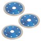 thumbnail image 4 of Hojas de sierra de diamante BuyWeek 3 piezas disco de corte hoja de sierra grado profesional, 4 of 12