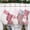 5 Pack, variant on GEX Worldwide 2025 Plush Christmas Stockings for Family 20" Pink Plaid Xmas Stockings Classic Fireplace Decorations Hanging Ornament (8 Pack)