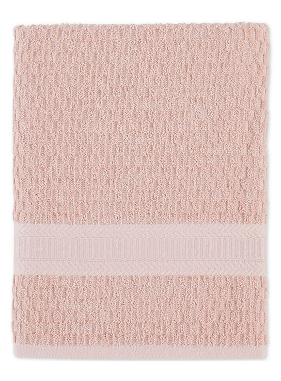 Divatex Cotton Textured Quick-Dry 27 x 52 Bath Towel