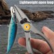 thumbnail image 5 of Mini alicates de pesca, tijeras de pesca de aleación de aluminio para pescador pescador (dorado) Sywqhk Alta Calidad, 5 of 6