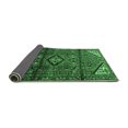 thumbnail image 2 of Ahgly Company Indoor Rectangle Persian Emerald Green Traditional Area Rugs, 7' x 9', 2 of 4