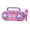 pink, variant on TXT-MAT​​RIX Bluetooth Karaoke Player with Wireless Mic, Portable Light Up Musical Toy, Outdoor & Travel Interactive Entertainment Set
