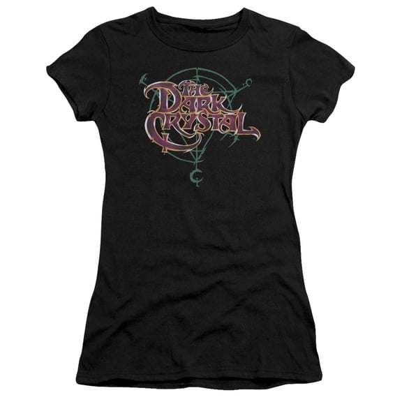 Dark Crystal - Symbol Logo - Juniors Teen Girls Cap Sleeve Shirt - Small