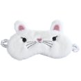 thumbnail image 1 of Blindfold Children Cute Sleep Blindfold Plush Cartoon Cat Shading Blindfold-week, 1 of 4