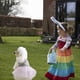thumbnail image 5 of Falda para perros pequeños | Ropa de Pascua estilo princesa | Vestido suave y cómodo para todo tipo de clima | Ropa de casa verde, gris y blanca para cachorros | Traje de verano ligero y transpirable, 5 of 5