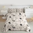 thumbnail image 2 of Manfei Western Horse Shoes Full Size Comforter Sets for Kids, Cowgirl Cowboy Bedding Comforter Set, Cartoon Cactus Reversible Bedding Sets, Super Cozy Room Decor, 3 Pieces, 2 of 8