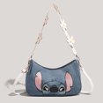 thumbnail image 1 of Bolso de mano con diseño de dibujos animados de Disney Stitch, bonito bolso cruzado de pana bordado, estilo coreano, diseño de nicho, bolso de mano moderno, 1 of 6