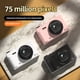 thumbnail image 5 of Cámara Digital De 5k, Cámara Vlog De Enfoque Automático De 55MP 18x Con Una Pantalla De Volteo De 2,8 Pulgadas 180, Admite Una Memoria Pequeña De Hasta 256 GB, Para Viajar, 5 of 7