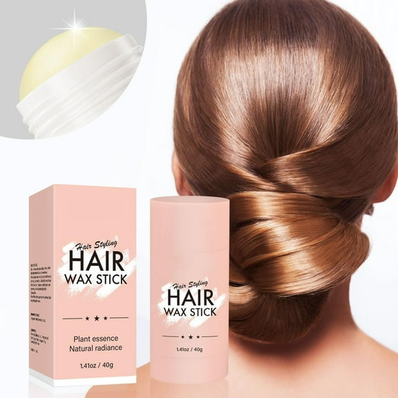 Hair Wax Stick,Wax Stick for Hair, Hair Wax Stick for Women & Men - Hair Slick Back Stick, Anti-Frizz and Fly Away Hair Tamer, Lightweight Hair Slick Balm Stick(40g/1.41oz)