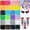 24 Grids - 24,000 PCS (B), variant on 24,000 - 40,000 PCS Resin Flatback Rhinestones Kit, Jelly Candy Color AB Crystals for Nail Art & DIY Crafts, Multi-Size Mixed Sparkle Gems with Glue, Tweezers & Pick-up Pen