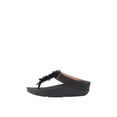 thumbnail image 2 of Fitflop Womens Rumba Leather Casual Thong Sandals, 2 of 5