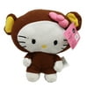 Hello Kitty In a Bear Outfit Stuffed Plush Toy (6in)