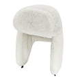 thumbnail image 3 of Gorro de trampero Yuyangstore de invierno con orejeras Blanco Sombreros de cazador de invierno, 3 of 8