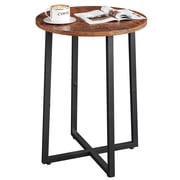 YUBO Co.ltd Small End Table for Living Room Bedroom, Round Side Table with Metal Legs, Accent Table… — $24.99 (53% off)