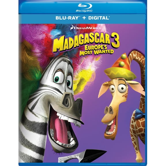 Madagascar 3 - Europe's Most Wanted (Blu-ray New Box Art) [Blu-ray]